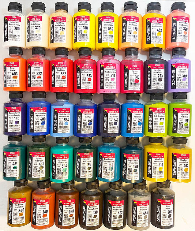 Pack Full de 39 colores Cromagnon - 250 ml