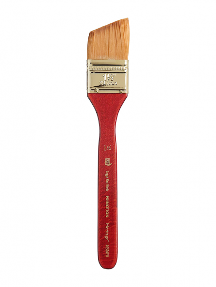 Brocha Acuarela Heritage Princeton Sintético - Angular N° 1-1/2'' (Angle Flat Wash)