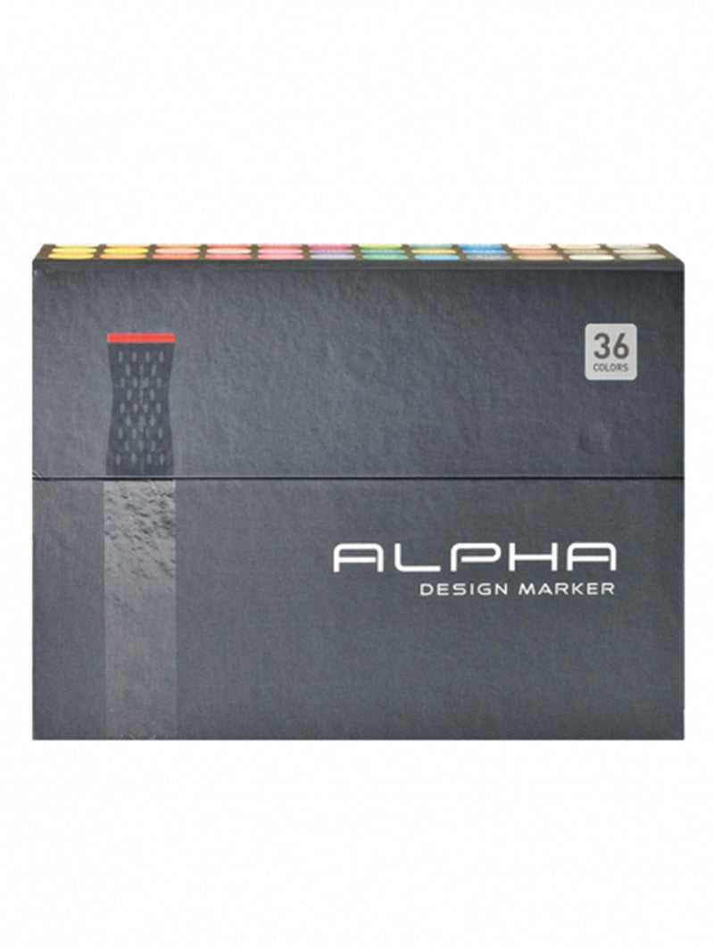 Marcadores Alpha Design Set 36 Colores