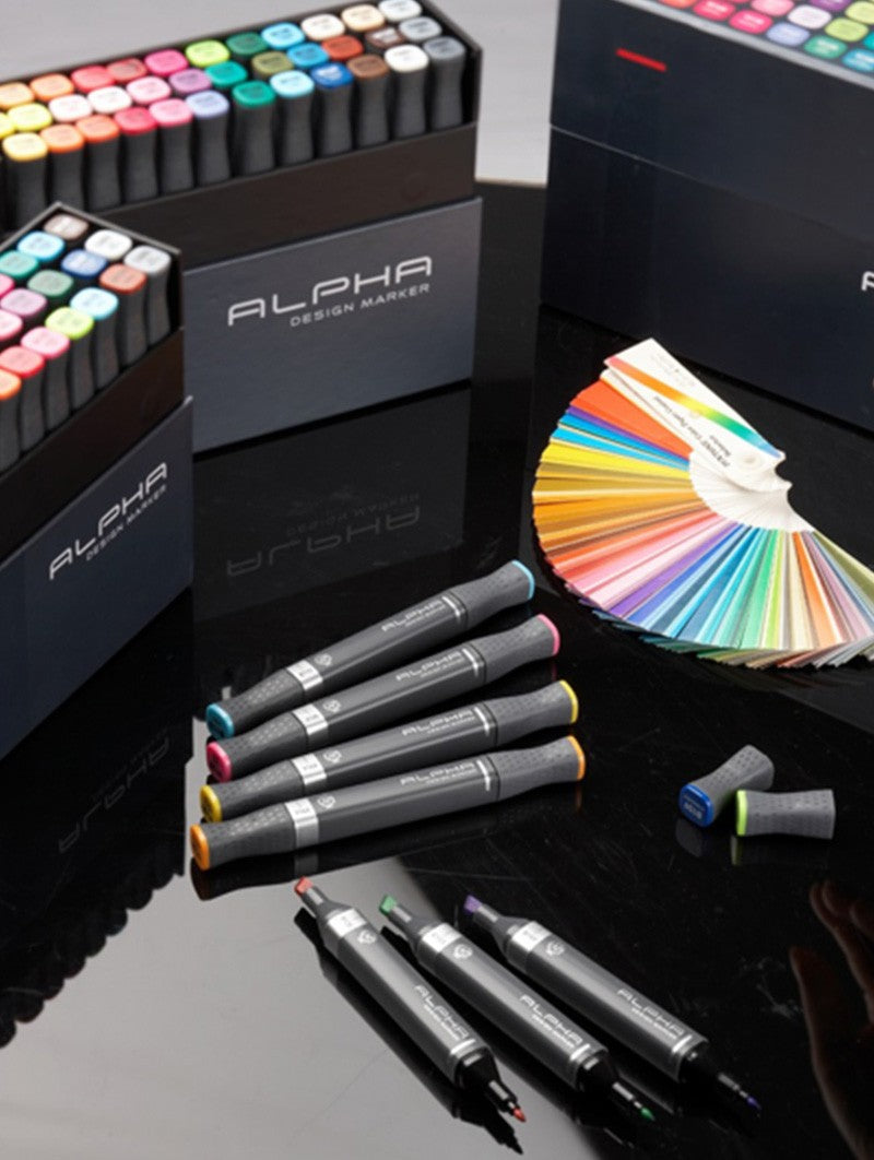 Marcadores Alpha Design Set 36 Colores