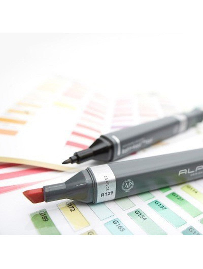 Marcadores Alpha Design Set B 60 Colores