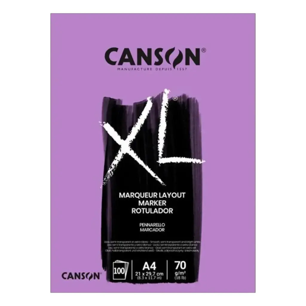 Block Marcadores Canson XL 70gr