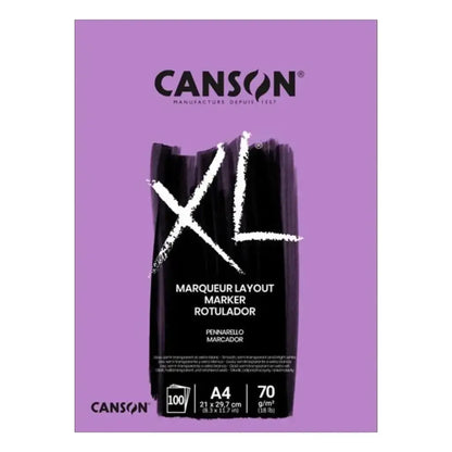 Block Marcadores Canson XL 70gr