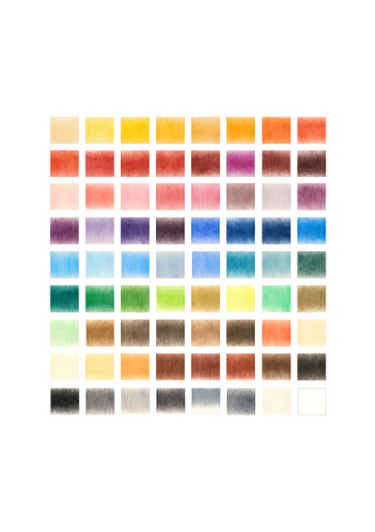 Lápices de Colores Derwent Coloursoft Set 72 Caja de Madera