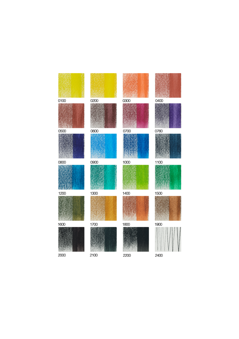 Lápices de Tinta Solubles al Agua Derwent Inktense Set 24 Colores