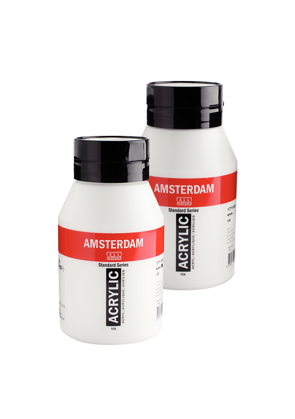 Acrílico Amsterdam Serie Standard 1000ml - 104 Blanco de Zinc