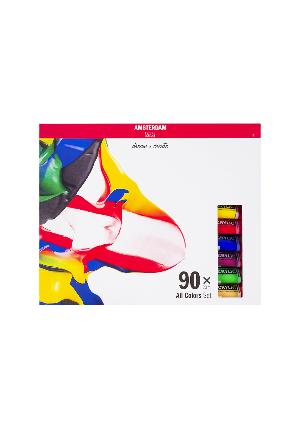 Acrílico Amsterdam Set 90 Colores 20ml Selección General