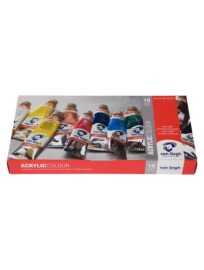 Acrílico Van Gogh Set 10 Colores 40ml Básico