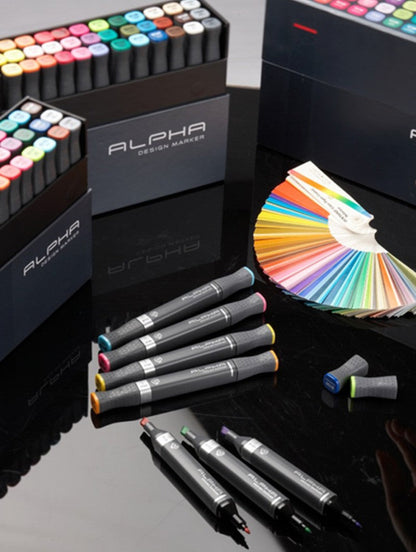 Marcadores Alpha Design Set 36 Colores