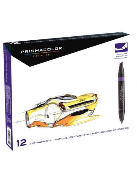 Marcadores Prismacolor Premier 12 Set Primarios Y Secundarios