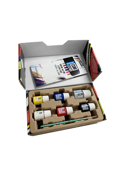 Pintura para Cuero Pebeo Setacolor Set 5 Colores x 20ml